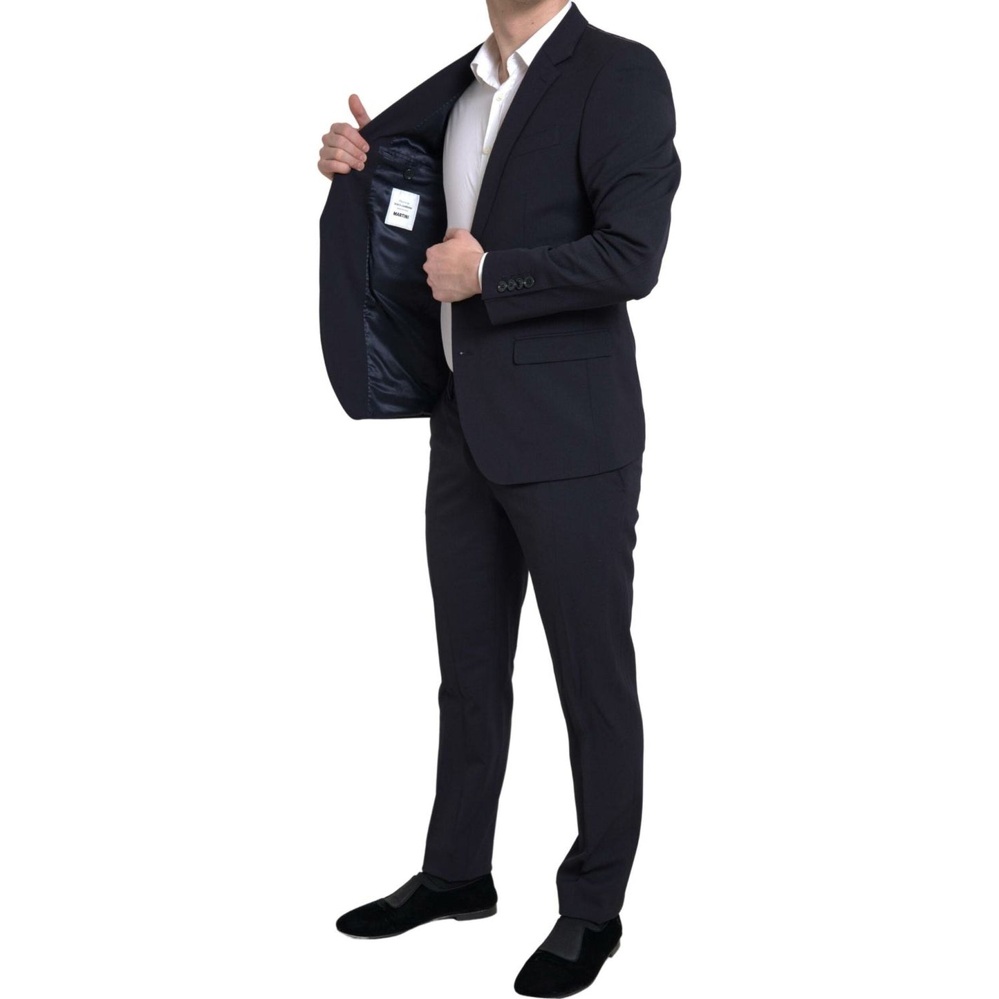 Dolce & Gabbana Blue 2 Piece Single Breasted MARTINI Suit KOS2180-50