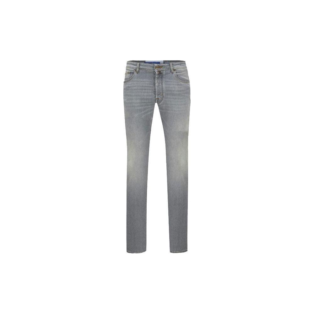 Jacob Cohen Sleek Slim Fit Grey Denim JA-11663-IT38 | XS