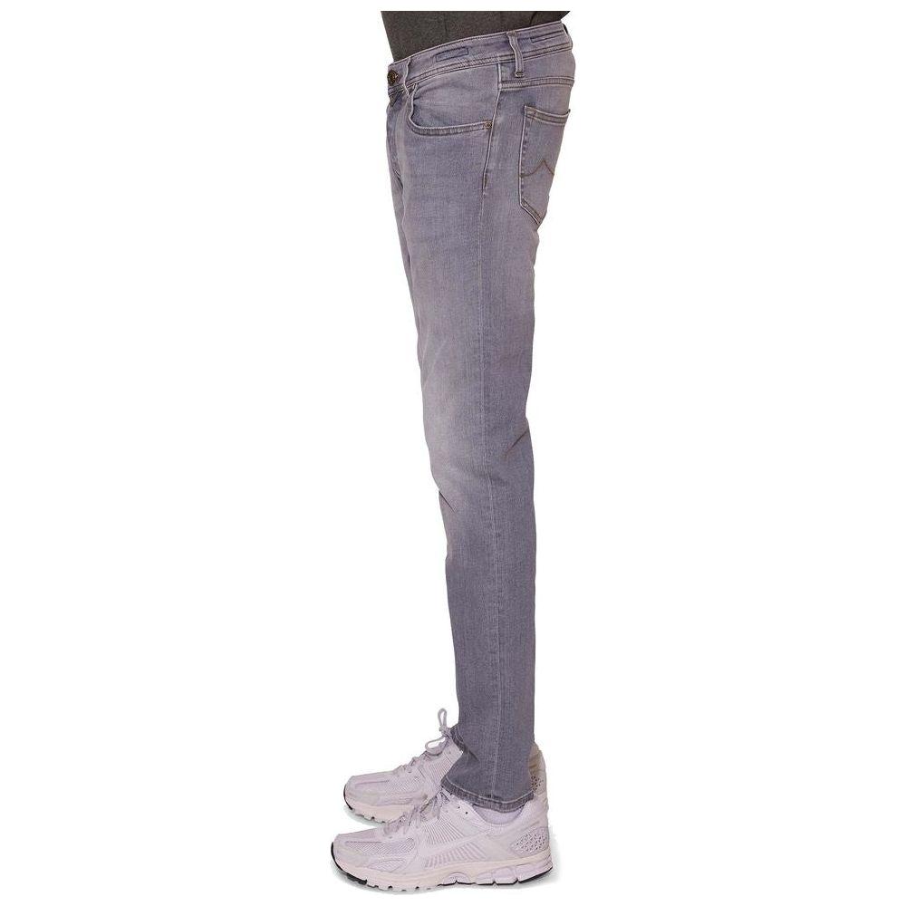 Jacob Cohen Sleek Slim Fit Grey Denim JA-11663-IT38 | XS