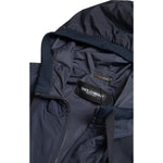 Dolce & Gabbana Blue Hooded Logo Polyester Full Zip Sweater JKT3677-46