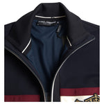 Dolce & Gabbana Blue Cardigan Heraldic Full Zip Sweater TSH84206-42