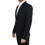 Dolce & Gabbana Black wool slim fit blazer SIG12303-1