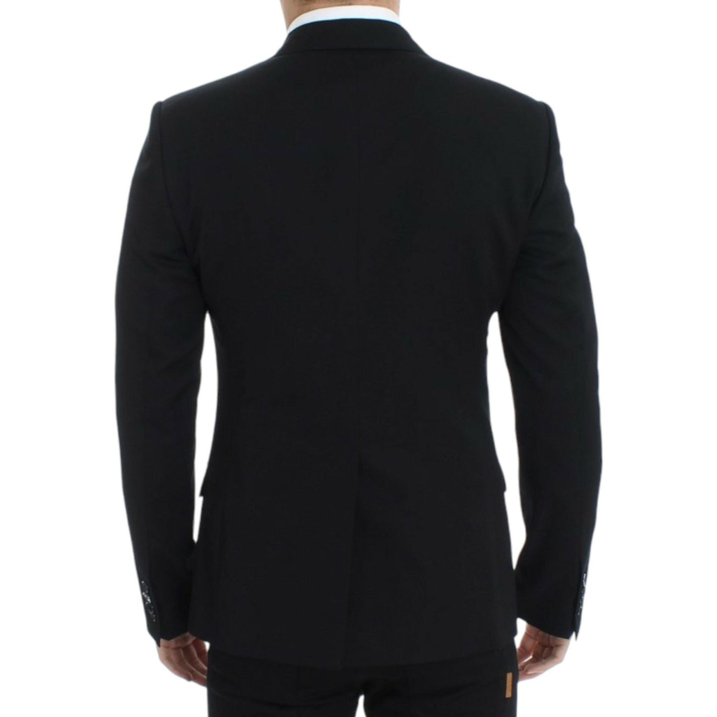 Dolce & Gabbana Black wool slim fit blazer SIG12303-1
