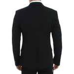 Dolce & Gabbana Black wool slim fit blazer SIG12303-1