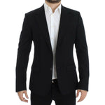 Dolce & Gabbana Black wool slim fit blazer SIG12303-1