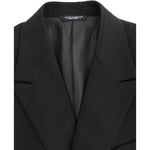 Dolce & Gabbana Black wool slim fit blazer SIG12303-1