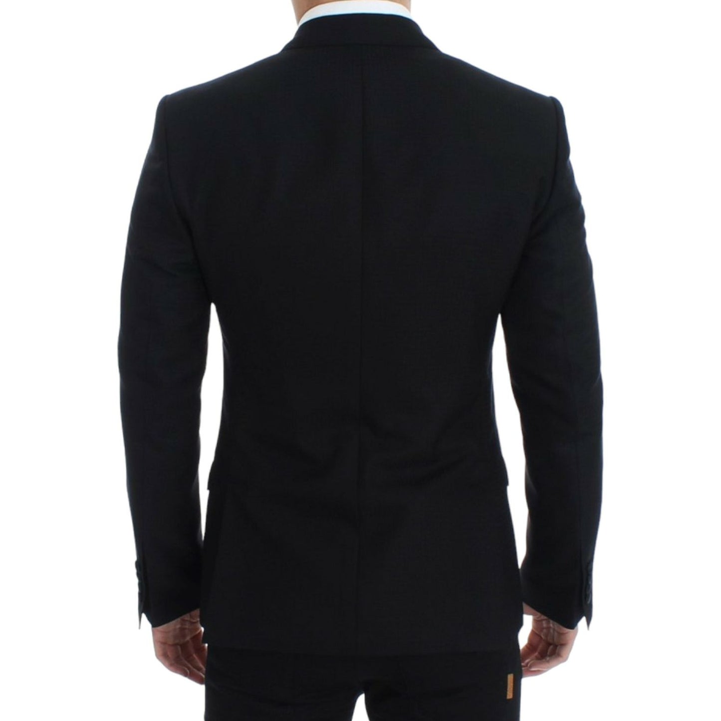 Dolce & Gabbana Black wool silk SICILIA blazer SIG12301-1