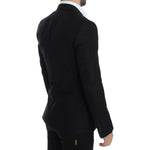 Dolce & Gabbana Black wool silk SICILIA blazer SIG12301-1