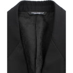 Dolce & Gabbana Black wool silk SICILIA blazer SIG12301-1