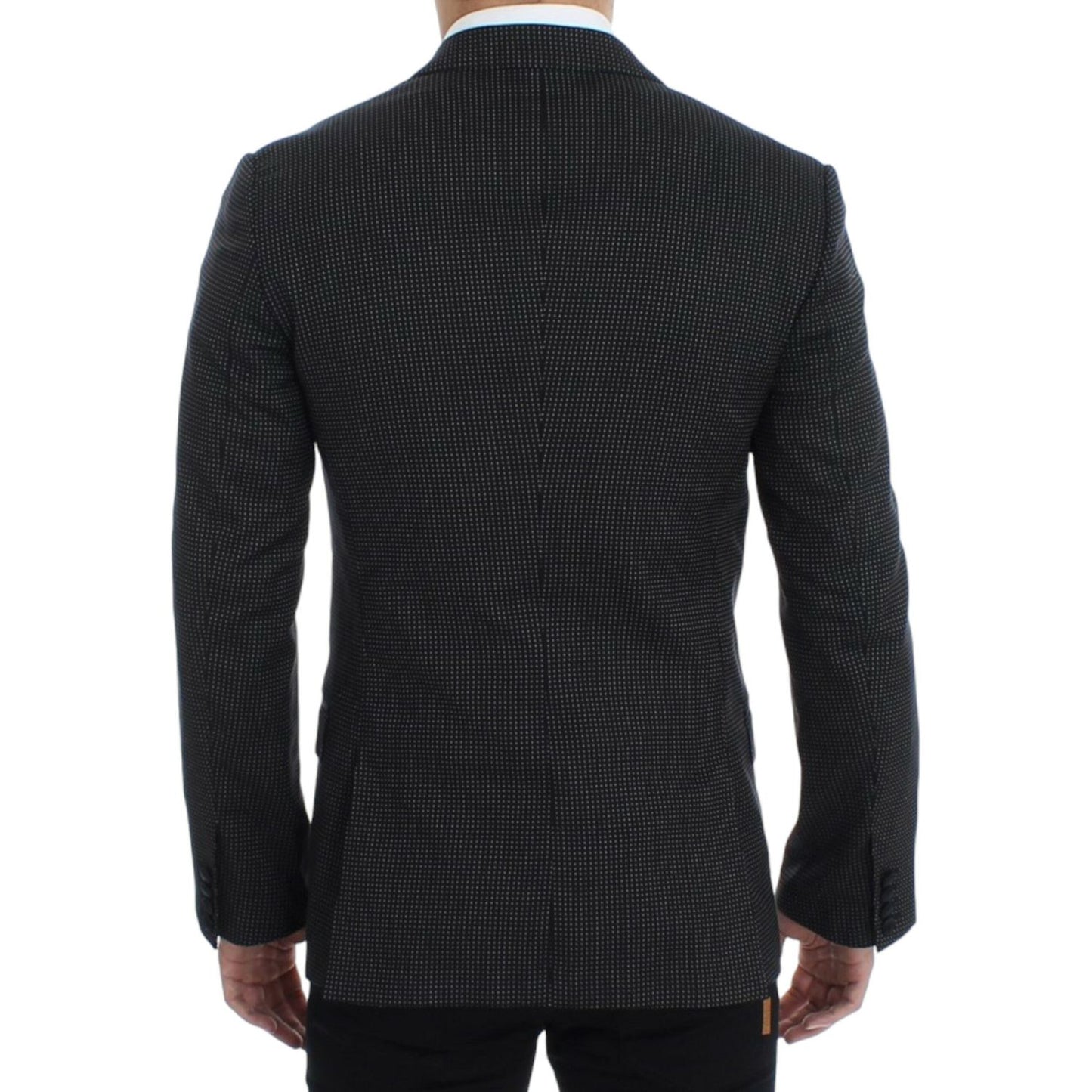 Dolce & Gabbana Black wool slim MARTINI blazer SIG12292-1