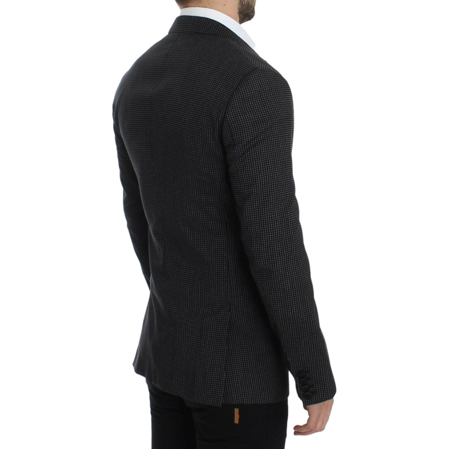 Dolce & Gabbana Black wool slim MARTINI blazer SIG12292-1