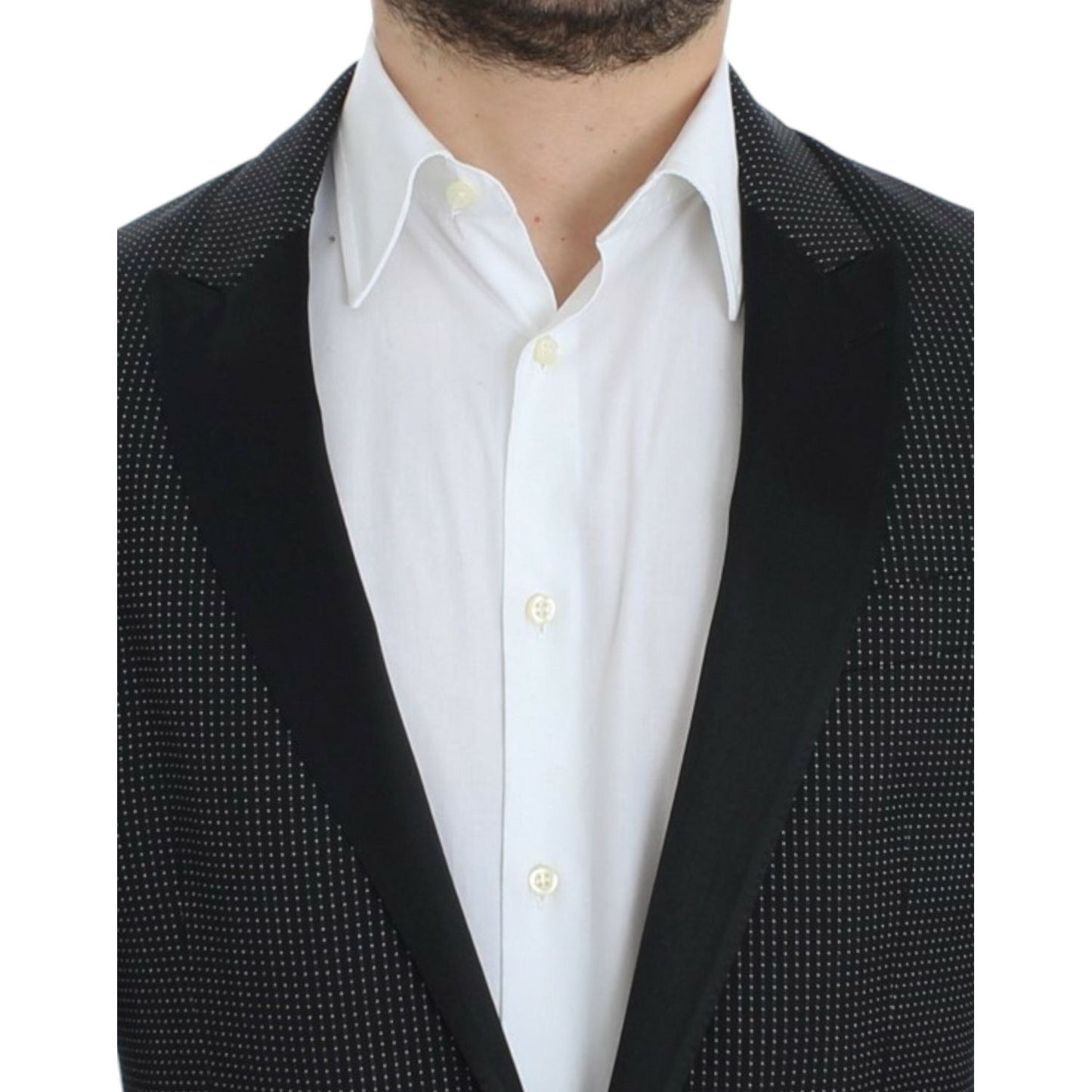 Dolce & Gabbana Black wool slim MARTINI blazer SIG12292-1