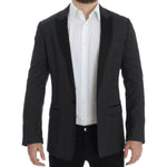 Dolce & Gabbana Black wool slim MARTINI blazer SIG12292-1
