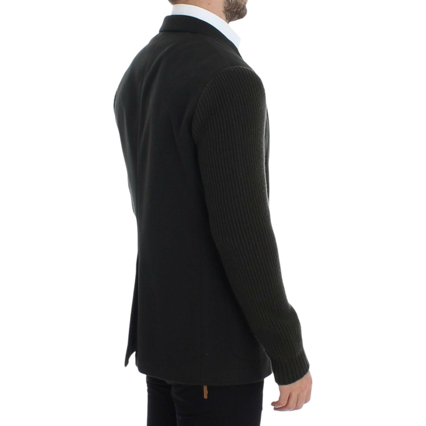 Dolce & Gabbana Green cashmere two button blazer SIG12256-1