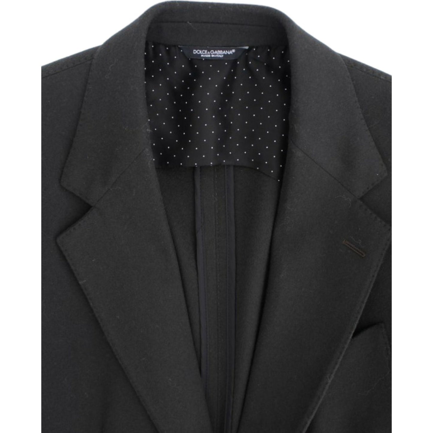 Dolce & Gabbana Green cashmere two button blazer SIG12256-1