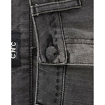 Costume National Gray straight leg jeans SIG12557-5