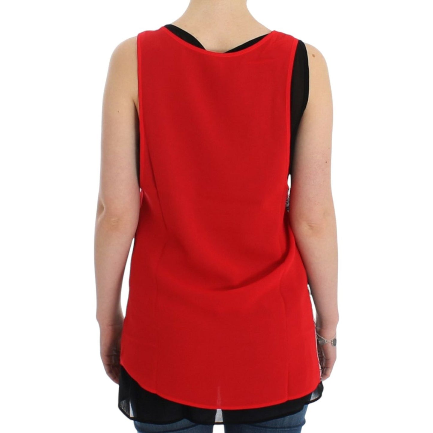 Costume National Black sleeveless top SIG12530-2