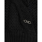 Costume National Black sleeveless knitted cardigan SIG12086-2