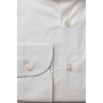 Bagutta White Cotton Men Shirt BA-23946-XL