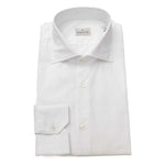 Bagutta White Cotton Men's Shirt BA-23956-S