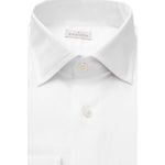 Bagutta White Cotton Men Shirt BA-23957-S