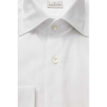 Bagutta White Cotton Men's Shirt BA-23956-S
