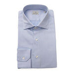 Bagutta Light Blue Cotton Men Shirt BA-23950-IT47 | 6XL