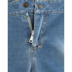Ermanno Scervino Beachwear Blue Jeans Capri Pants Cropped SIG12454-2