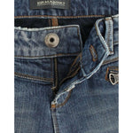 Ermanno Scervino Blue Slim Jeans Denim Pants Straight Stretch SIG12687-1