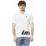 Invicta White Cotton Men Polo Shirt IN-24056-S