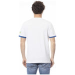 Invicta White Cotton Men T-Shirt IN-24046-S
