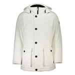 Hugo Boss White Polyamide Men Jacket HU-28102-IT54/XXL-FBB-272