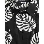 Dolce & Gabbana Black Leaf Cotton Men Formal GOLD Dress Shirt TSH84699-39