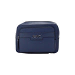Michael Kors Cooper Small Navy Blue Smooth Leather Double Zip Belt Bag 66088
