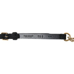 Dolce & Gabbana Black Suede Gold Chain Crystal Waist Belt WMB303-75