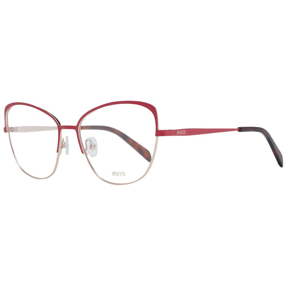 Emilio Pucci Red Women Glasses Frame