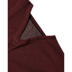 Dolce & Gabbana Maroon Collared Short Sleeves Polo T-shirt TSH84569-46