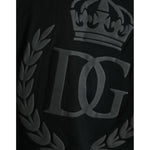 Dolce & Gabbana Black Logo Embossed Crew Neck Short Sleeves T-shirt TSH84609-44
