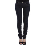 Ermanno Scervino Blue Slim Jeans Denim Pants Skinny Leg Stretch SIG12471-1