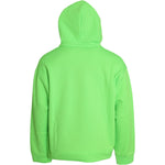 Dolce & Gabbana Neon Green Hooded Top Pullover Sweater TSH851987-54