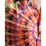 Dolce & Gabbana Multicolor Luminarie Silk Casual Shirt TSH84706-40