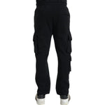 Dolce & Gabbana Black Cotton Blend Skinny Pants PAN75059#-48