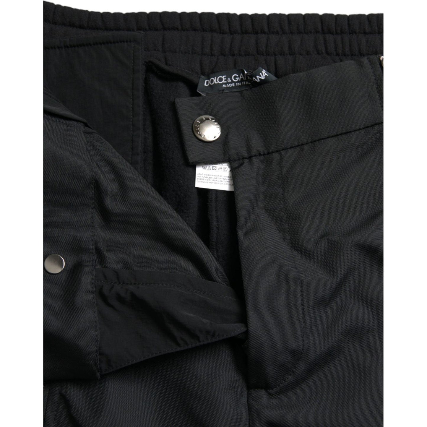 Dolce & Gabbana Black Cotton Blend Skinny Pants PAN75059#-48