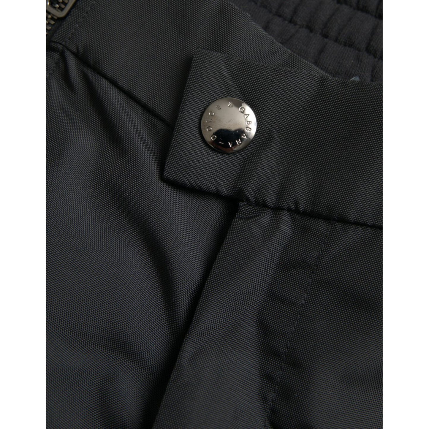 Dolce & Gabbana Black Cotton Blend Skinny Pants PAN75059#-48