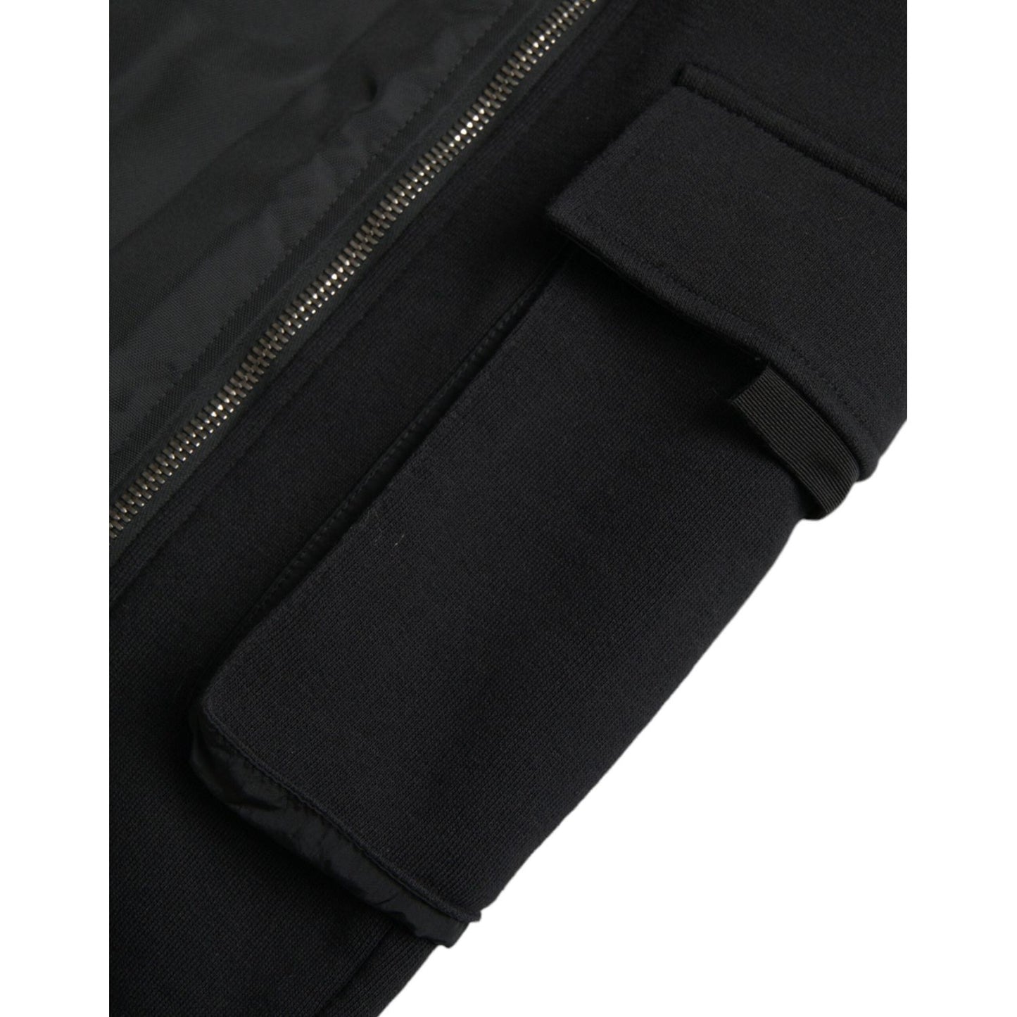 Dolce & Gabbana Black Cotton Blend Skinny Pants PAN75059#-48