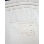 Dolce & Gabbana Off White Viscose Cargo Jogger Sweatpants Pants PAN75066-48