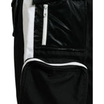 Dolce & Gabbana Black Nylon Cargo Jogger Men Sweatpants Pants PAN75072-48