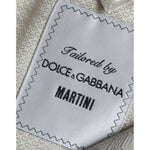 Dolce & Gabbana Beige MARTINI Single Breasted Coat Blazer JKT4015-48