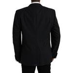 Dolce & Gabbana Blue MARTINI Single Breasted Coat Blazer JKT4026-58