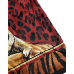 Dolce & Gabbana Multicolor Tiger Print Cotton Short Sleeves T-shirt TSH84618-44